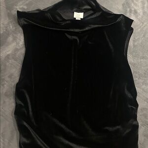 a new day Shimmering Silver Sleeveless Top